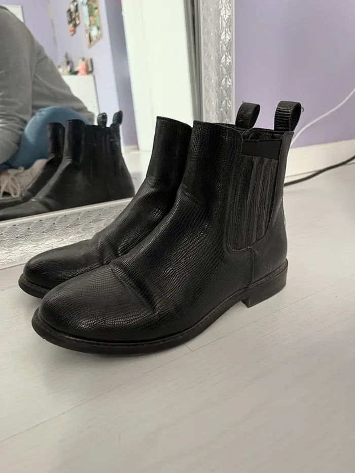 Bottine noir