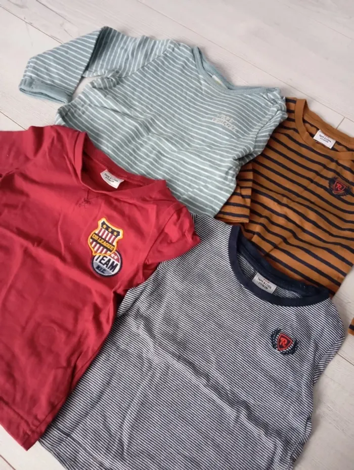 Lot 6 tee shirts 86cm - photo numéro 3