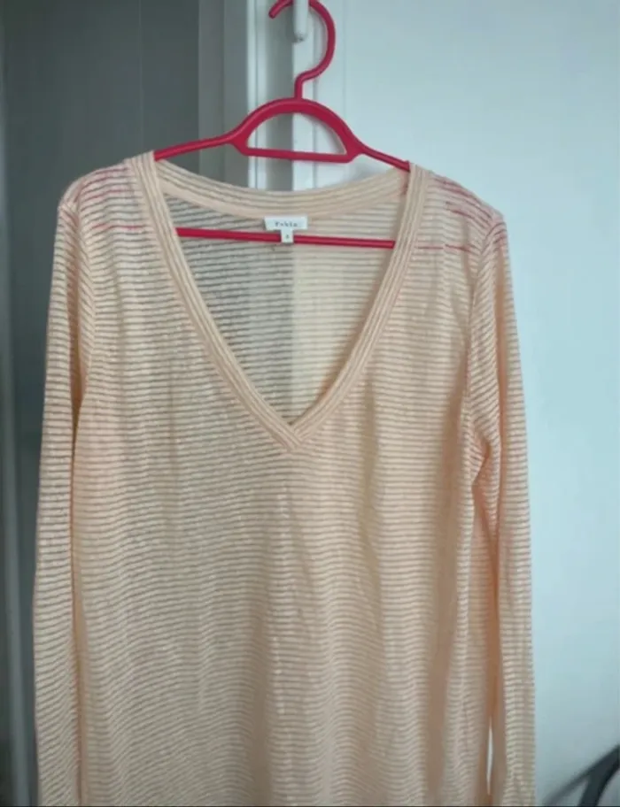 T-shirt  en Lin manches longues Pablo - photo numéro 6