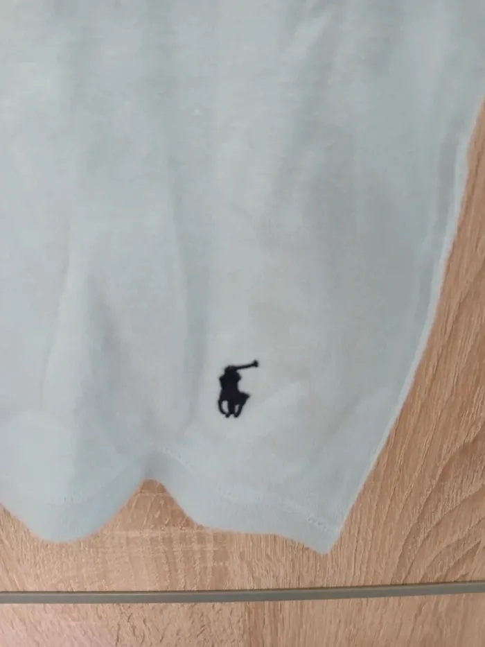 Tee shirt underwear ralph lauren XL bleu clair - photo numéro 2