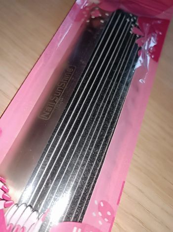 🔸Set limes à ongles. Grain 100/180. Neuf🔸