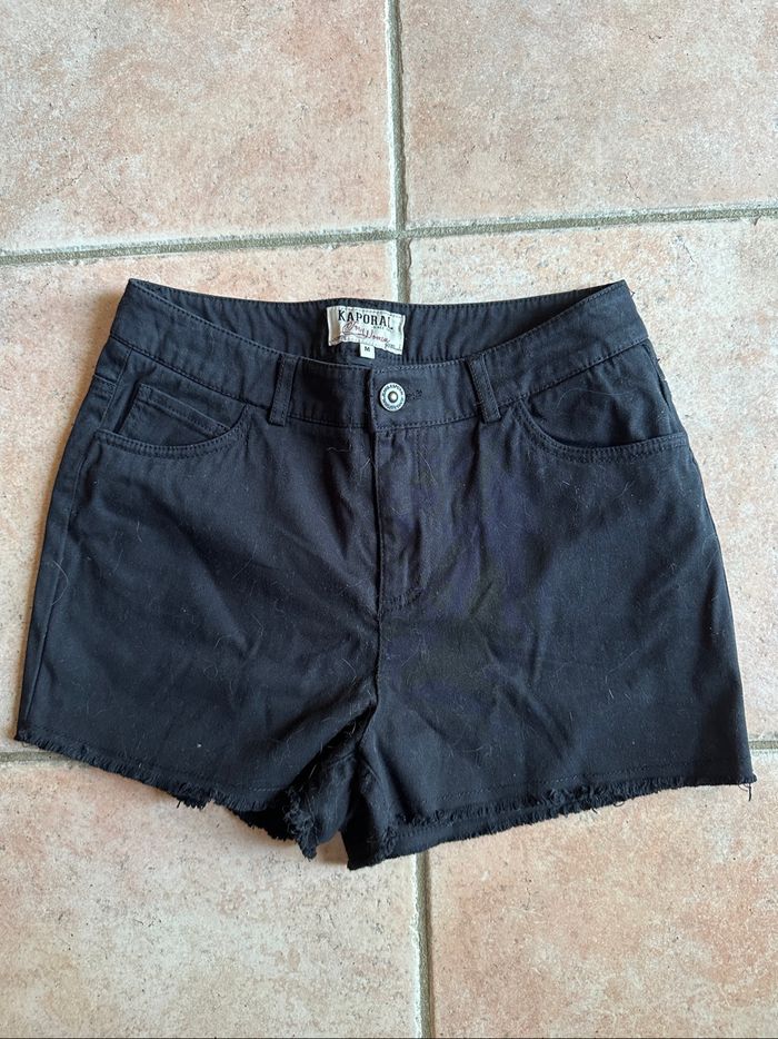 Short jean noir Kaporal Taille M