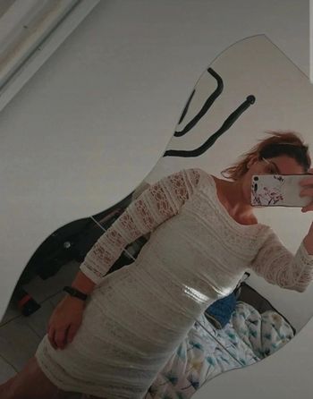 Robe cérémonie crème femme S jennyfer