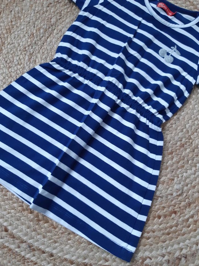 Robe rayée Tissaia 4 ans - photo numéro 3