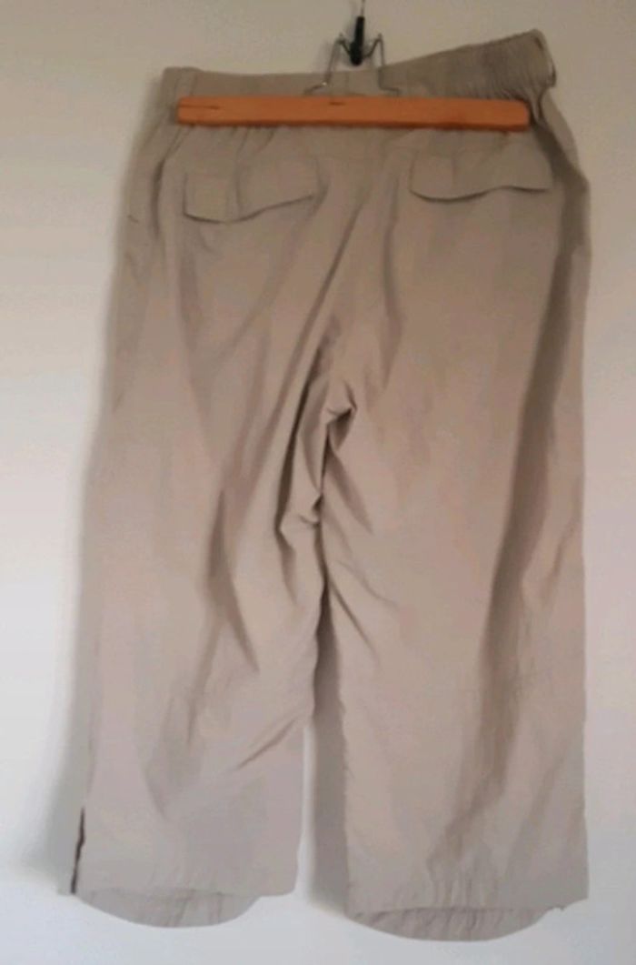 Pantacourt femme beige - photo numéro 2
