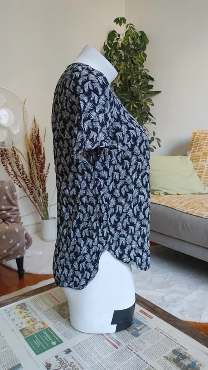 blouse manche courte plume viscose - photo numéro 2