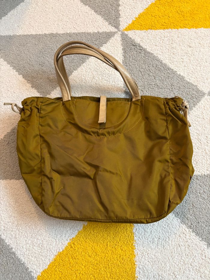 Sac à main imperméable vert olive Brontibay