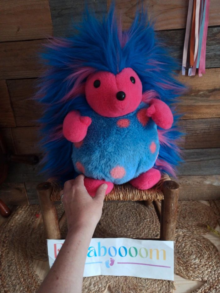 Peluche hérisson Ajena vintage tbe - photo numéro 3