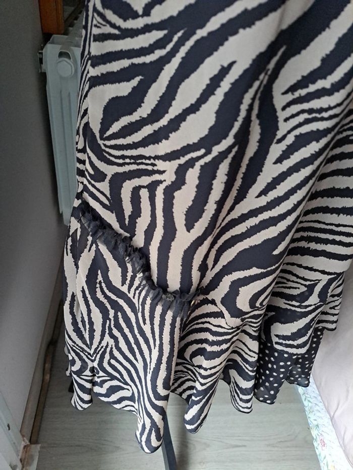robe marron voile - photo numéro 4