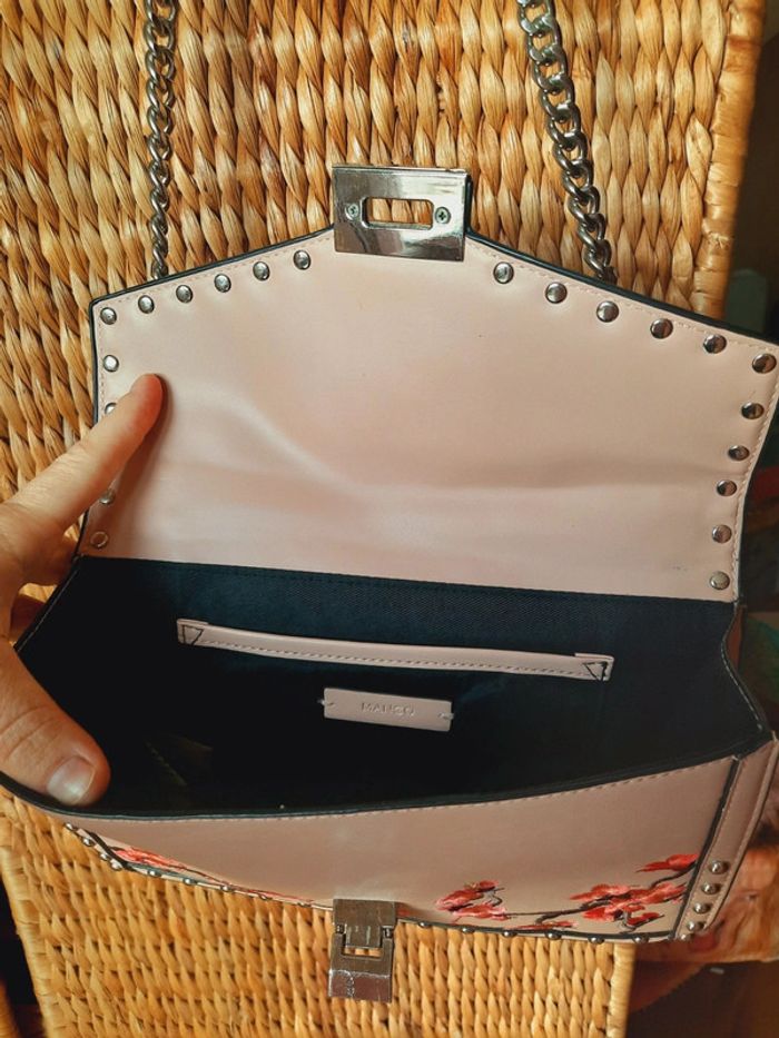 Pochette sac Mango broderie - photo numéro 3