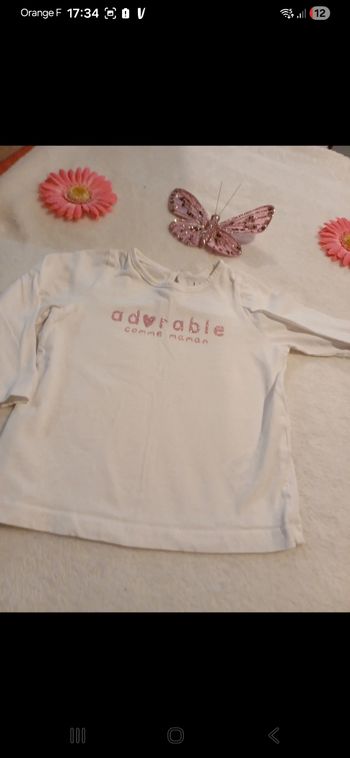 T.shirt bébé taille 18 mois