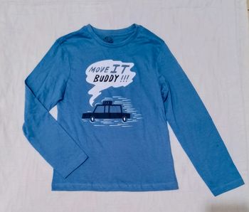 Sincère haut t shirt manches longues voiture