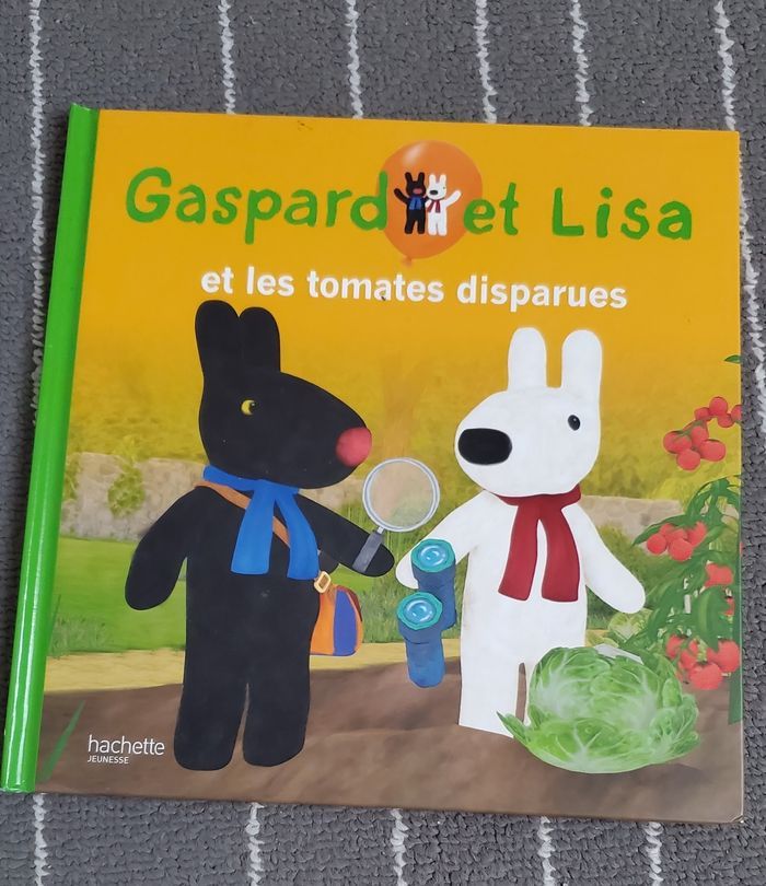 Livre Gaspard et Lisa