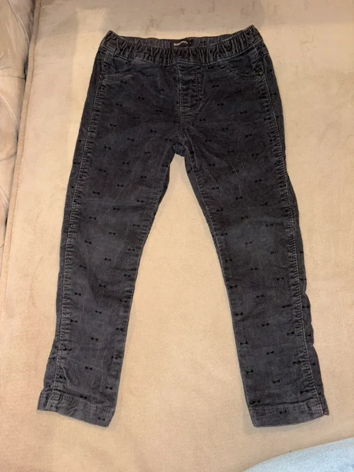 Pantalon en velours côtelé