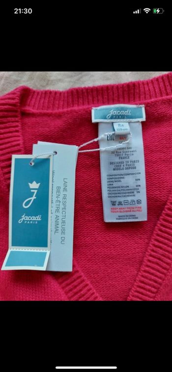 Pull Jacadi taille 8 ans - photo numéro 3
