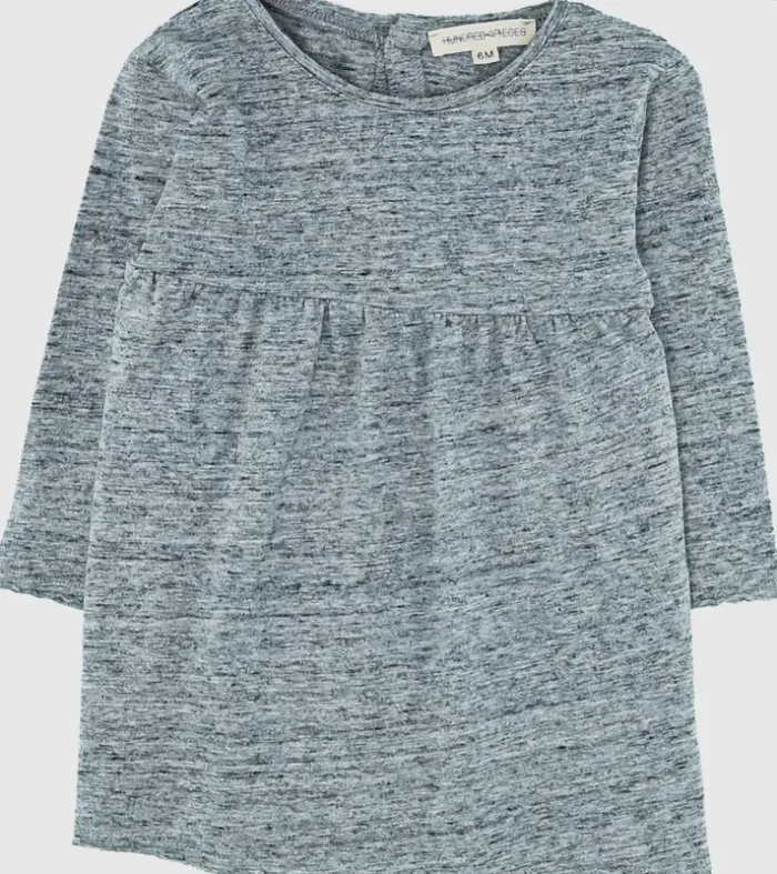 Robe à manches longues 6 mois en coton Hundred Pieces