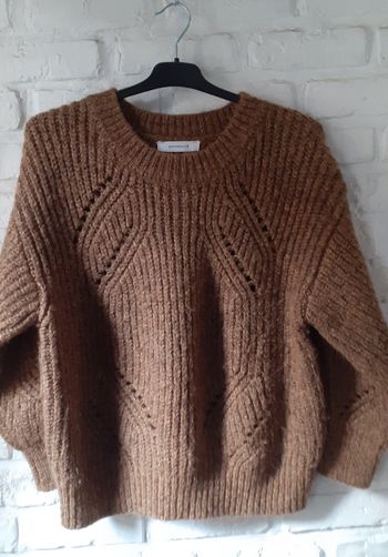 Pull femme laine camel Promod L XL