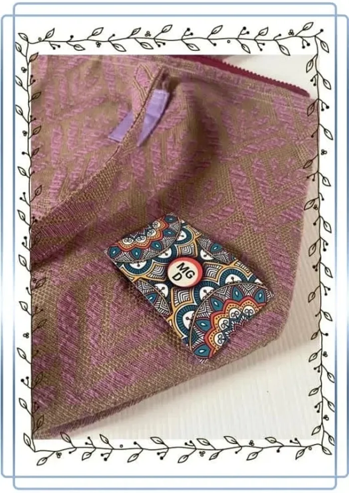 Sac à main mgd fatto amano, très bon état, rose et beige 52x32cm - photo numéro 4