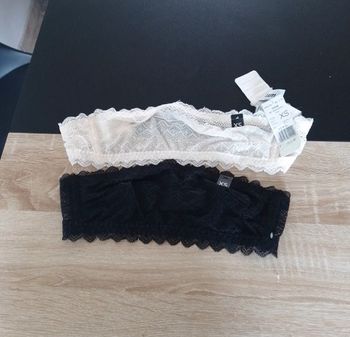 lot de 2 bandeaux taille XS etam modèle icone (vente unité possible voir annonce)