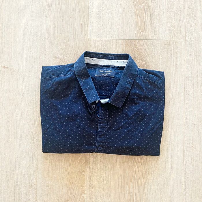 Teddy Smith Homme/Men Chemise Urban Life Bleu Exclusive Collection Y2K Working Day (Taille L)