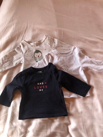 Lot pull taille 1 mois