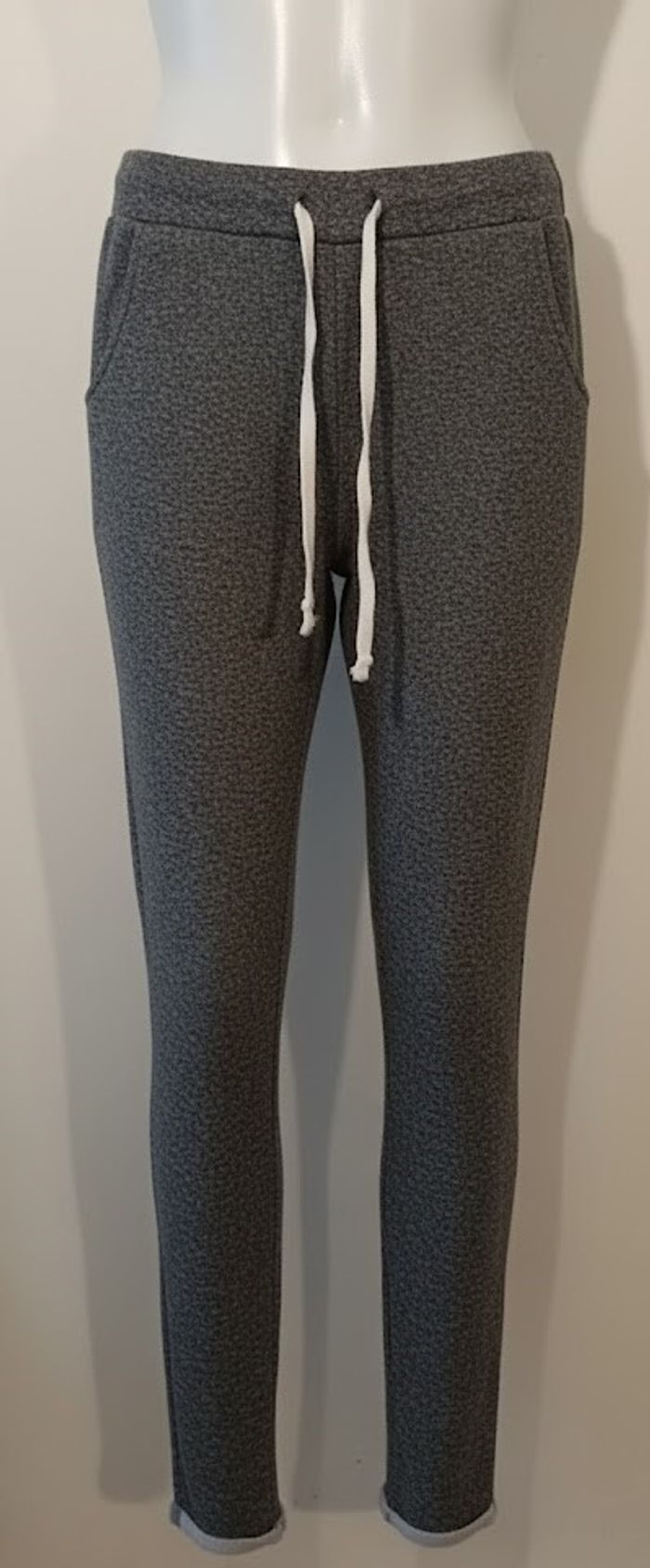 Jegging / Jogger Confort Gris Chiné