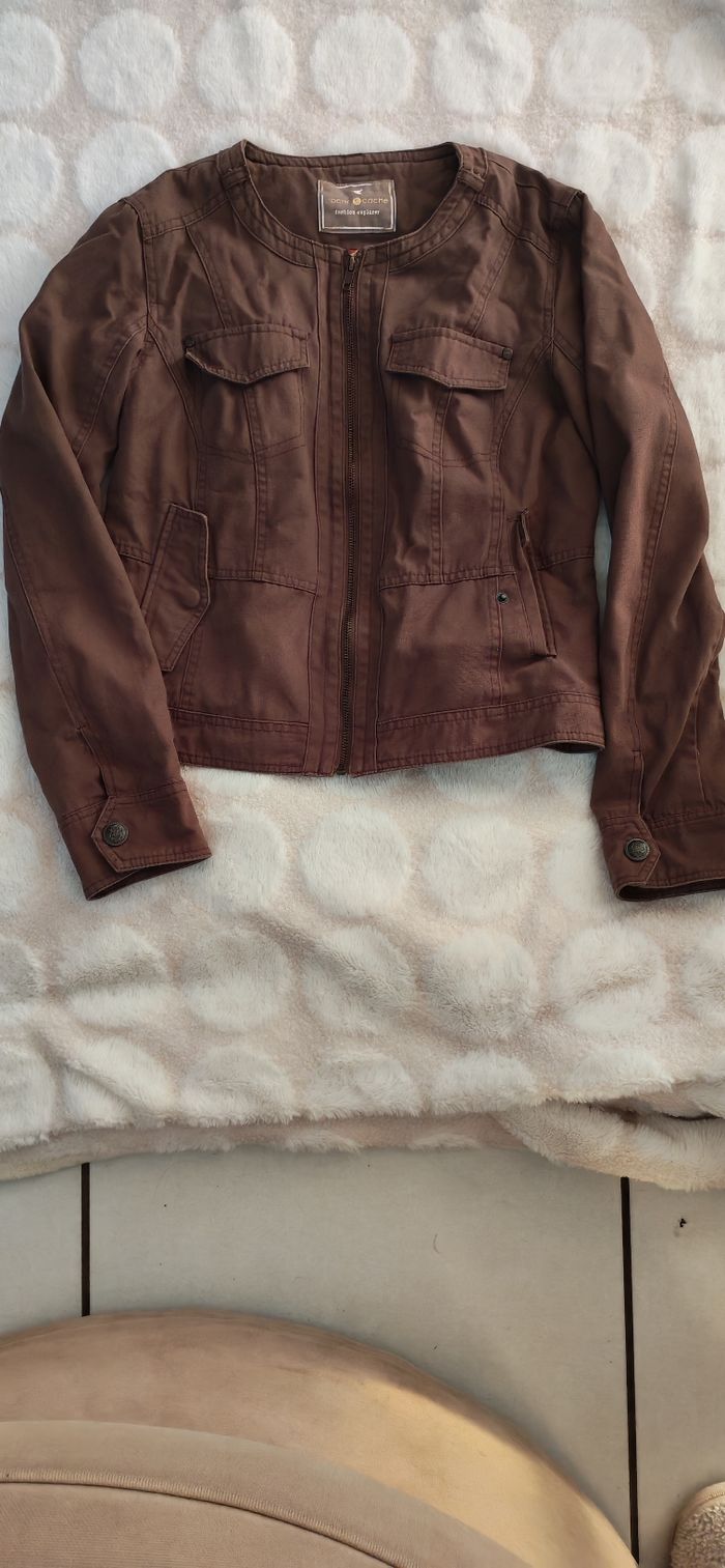 Veste marron