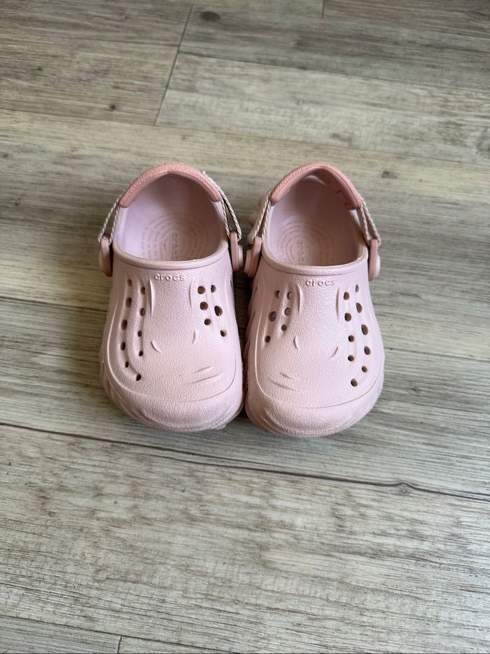 Crocs echo rose pâle C7 taille 23/24 - photo numéro 8