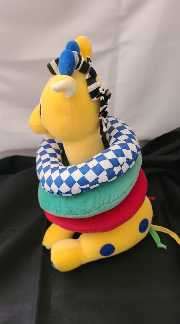 Peluche girafe avec cerceaux  bawi - photo numéro 4