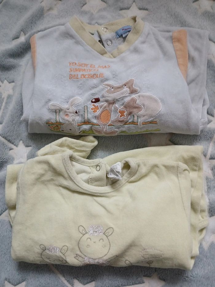 Lot de 2 pyjamas 2 ans