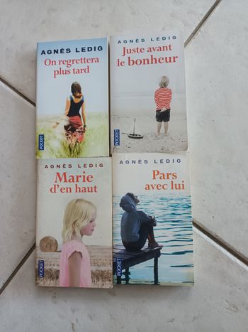 Lot livres Agnès ledig 