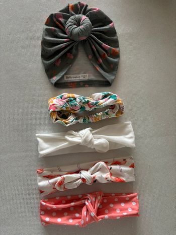 Lot de 5 jolis bandeaux à cheveux