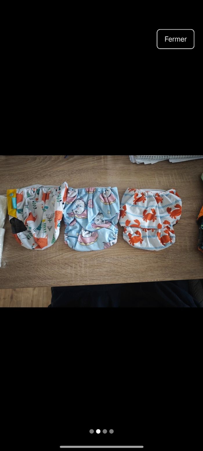 Lots  couches lavables - photo numéro 2