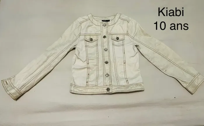 Veste jean Kiabi 10 ans
