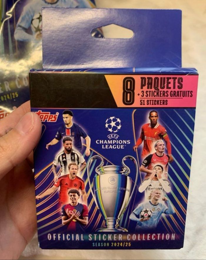 Kit Panini stickers Foot Champions League 2024/2025 ⚽️ neuf scellé - photo numéro 6