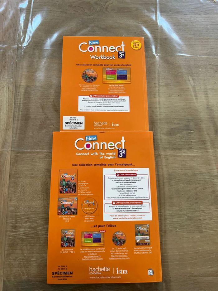 Lot livres new connect 3e - photo numéro 2