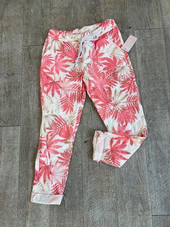 Pantalon fleurs