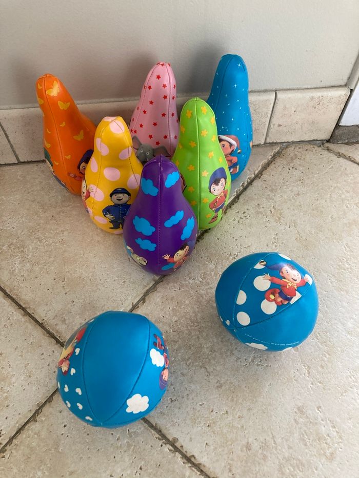 Jeu de quilles en tissu Oui-Oui