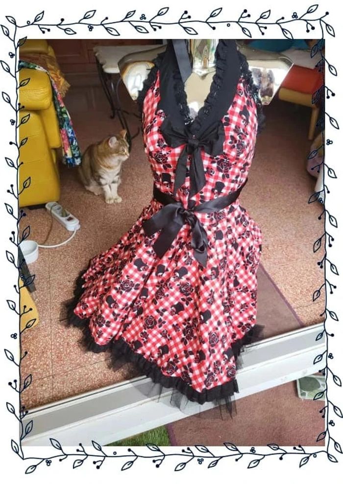 Robe vintage fleuri rétro - photo numéro 10