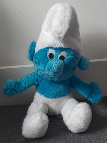 Peluche / Doudou vintage 1979 Les Schtroumpf The Smurfs Peyo