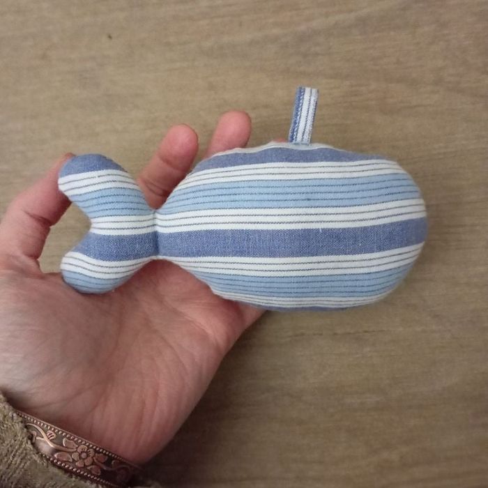 Peluche baleine fait main