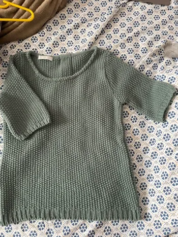 Pull manche courte