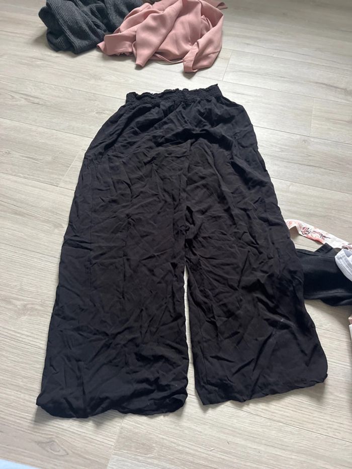 Pantalon fluide noir
