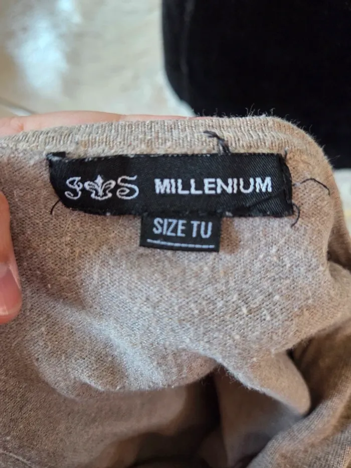 🤗 Pull leger femme T.unique Millenium - photo numéro 3