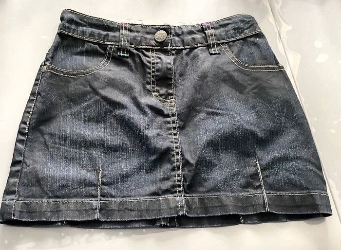 Belle jupe en jean T 10 ans Orchestra bleue