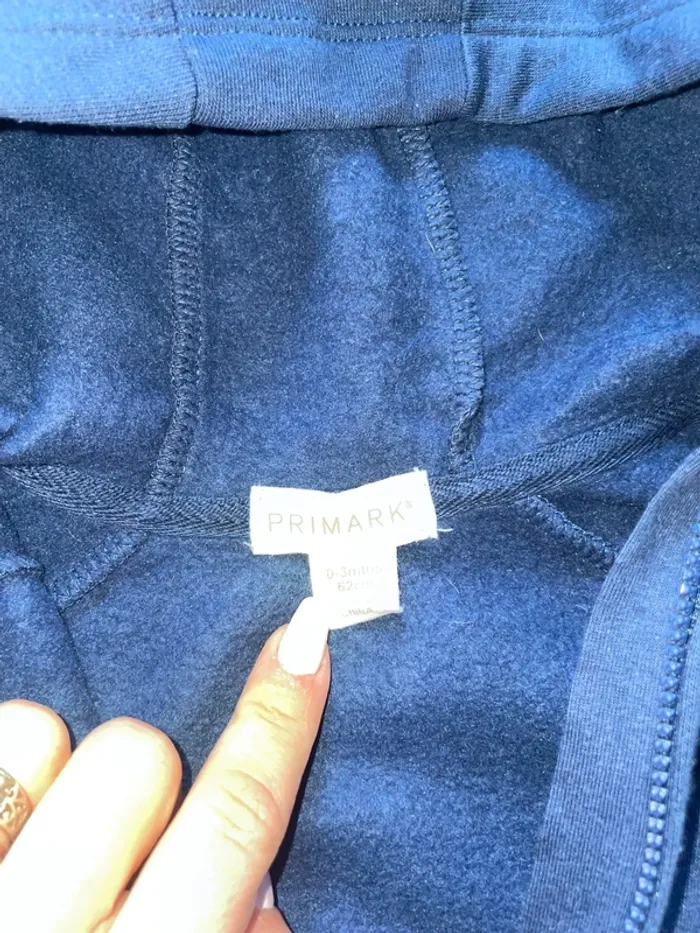 Veste bleu 0-3 mois - photo numéro 2