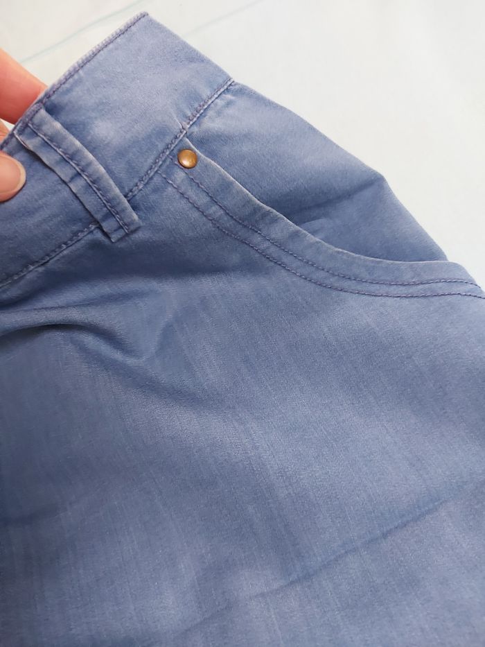 Mini-jupe denim - photo numéro 4