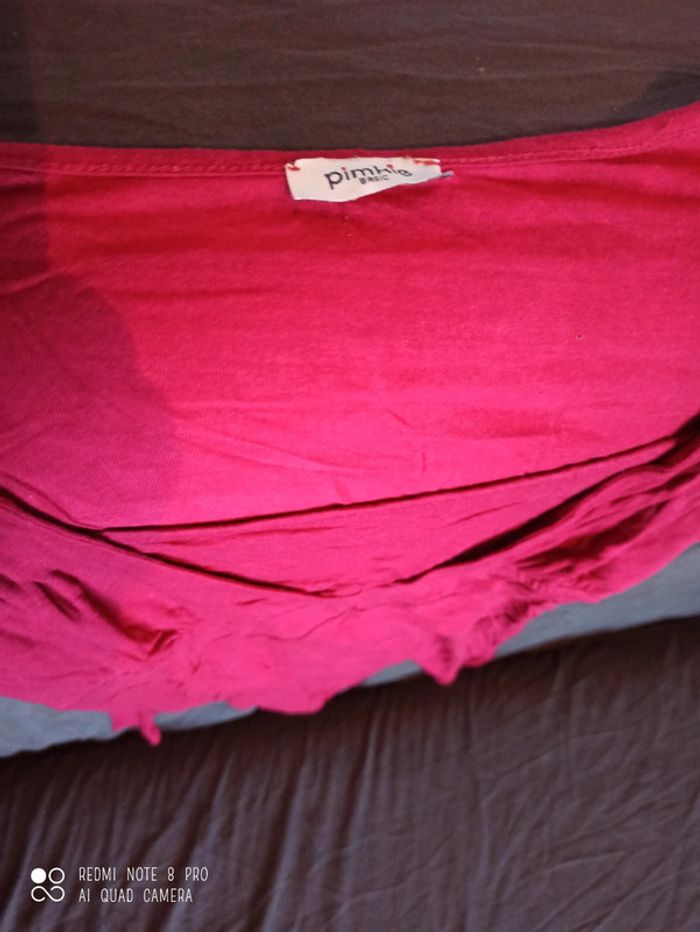 T-shirt fushia - photo numéro 2