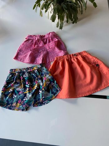 Lot short - jupe short - jupe