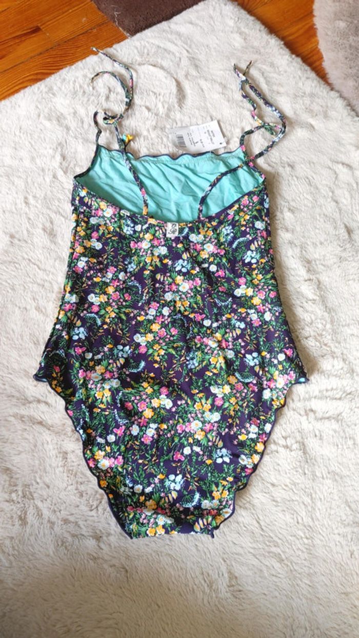 Maillot de bain 1 pièce à fleurs - photo numéro 2